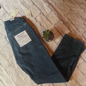 Good American Dark Blue Relaxed Jeans